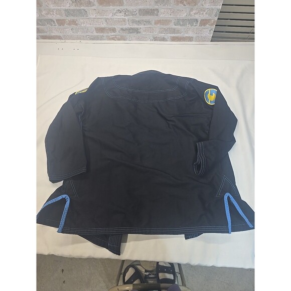 jiu jitsu gi  Gold bjj aeroweave black top and bottom Size A3H**READ*** - Picture 7 of 16